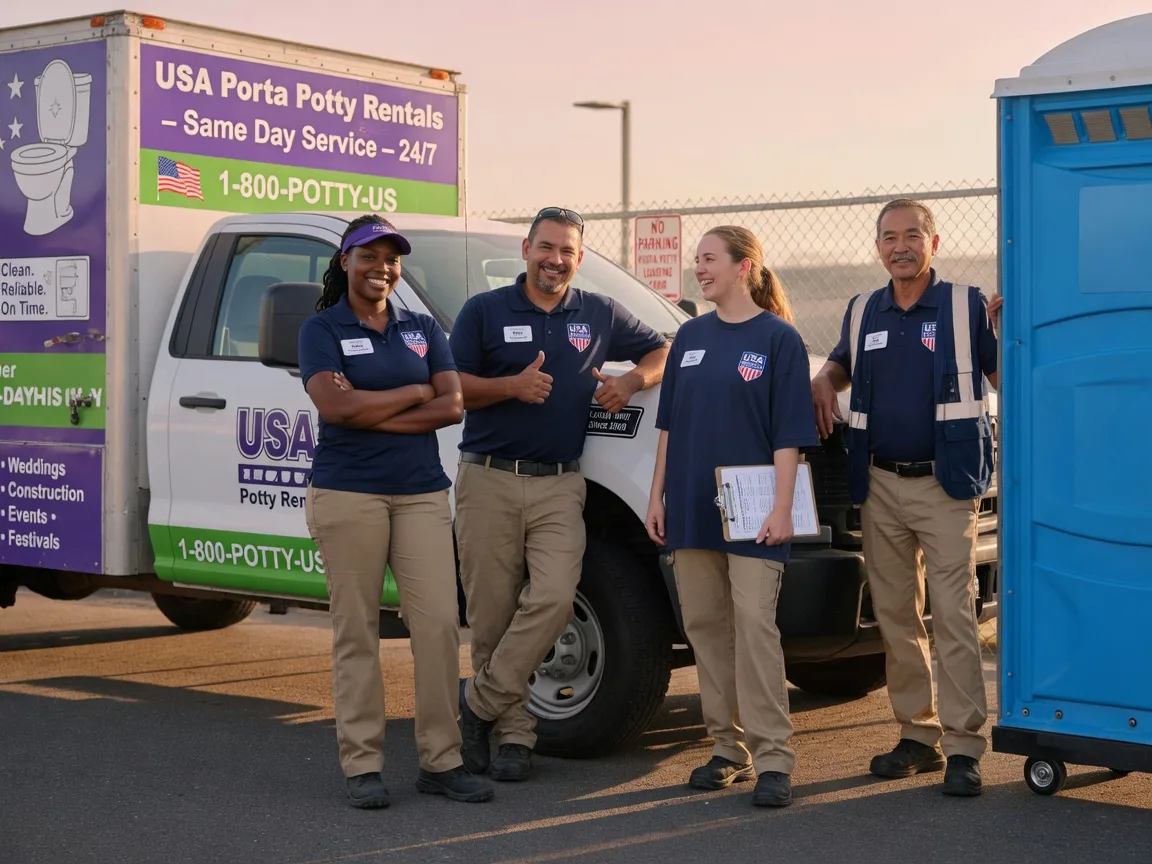 Porta Potty Rental company in Madeline, CA